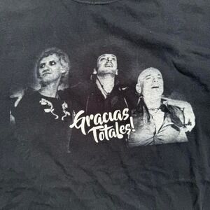 Soda Stereo Septimo Dia Tour Cirque de Soleil Tshirt Size Large‎ Band Tee Cerati
